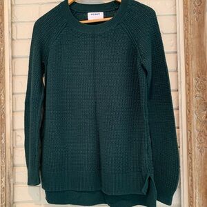 Old Navy Emerald Green Crewneck Sweater
